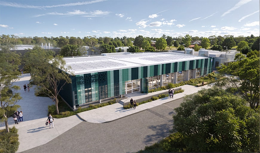 Render of the Frankston Tech School