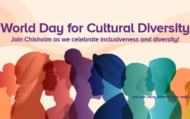World day for cultural diversity and celebrate inclusiveness and diversity.