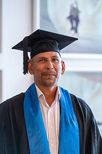 Graduate Certificate graduation gown and hat