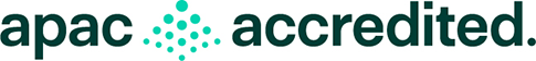 APAC accredited logo